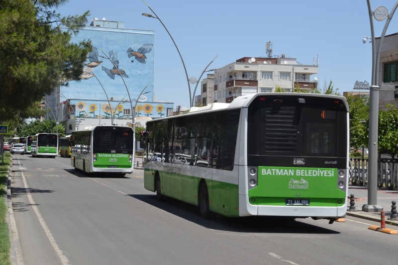 BATMAN BELEDİYESİ 8 AYDA 11 MİLYONUN ÜZERİNDE YOLCU TAŞIDI