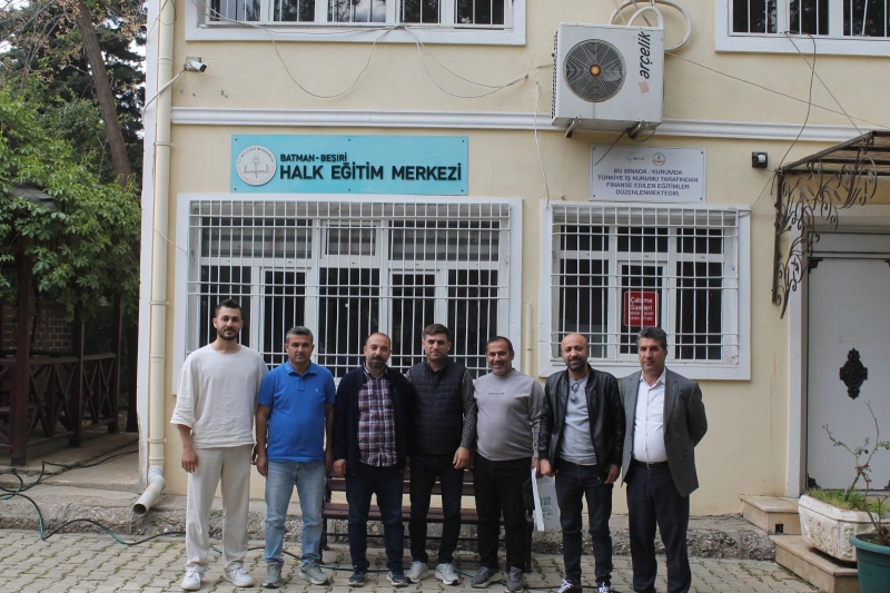 Beşiri Cezaevi'nde Mahkumlara Meslek Kapısı