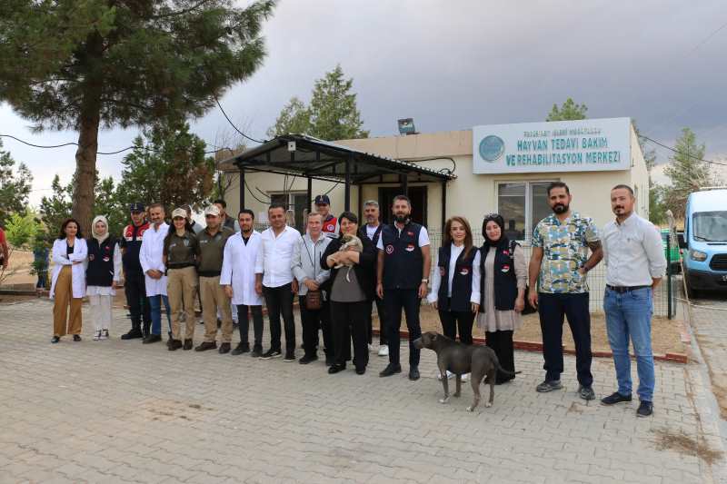 DR. CANALP, DOĞU VE GÜNEYDOĞUNUN EN BÜYÜK HAYVAN TEDAVİ BAKIM VE REHABİLİTASYON MERKEZİ'Nİ ZİYARET ETTİ