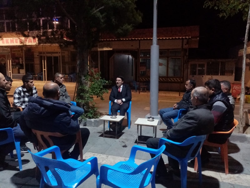 Kaymakam yılmaz vatandaşla akşam çayı