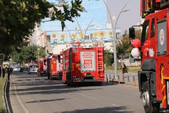 SİRENLER BU KEZ İTFAİYECİLER İÇİN ÇALDI
