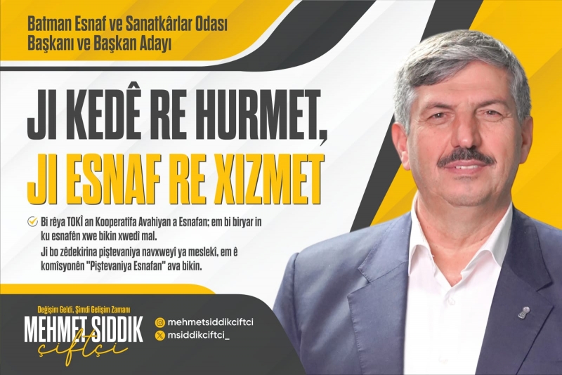 Batman'da Esnafa Dijital Dönüşüm Hamlesi: Esnaf72.com Tanıtıldı