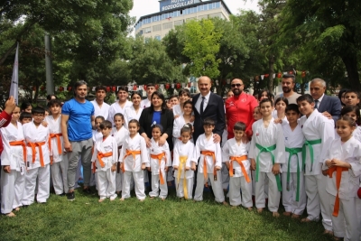 19 Mayıs Atatürk'ü Anma Gençlik ve Spor Bayramı Kutlandı