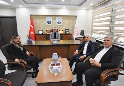 Başkan Kaplan’dan İl Milli Eğitim Müdürü Yaşar Ciğer’e Ziyaret