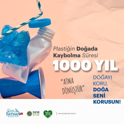 BATMAN BELEDİYESİ’DEN GERİ DÖNÜŞÜM ÇALIŞMASI