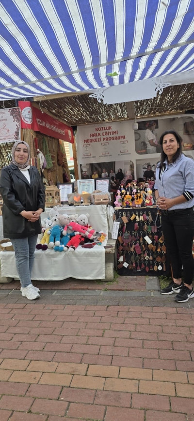 Batman Kahve ve Çikolata Festivali’nde Kozluk Halk Eğitim Merkezi ve Hazo Kadın Kooperatifi Rüzgarı