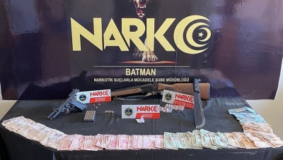 Batman’da eş zamanlı uyuşturucu operasyonu: 16 gözaltı