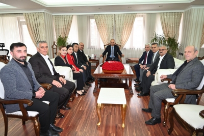 Esnaf ve Sanatkârlar Odası’ndan Vali Canalp’e Ziyaret