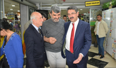 NASIROĞLU, BÜYÜK SANAYİ SİTESİNİ ZİYARET ETTİ